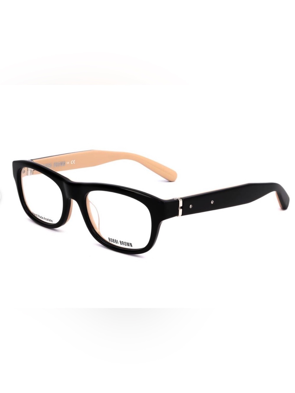 Bobbi Brown “The Bobbi” Classic Black/Pink Reading Glasses w/Accessories (1.5)